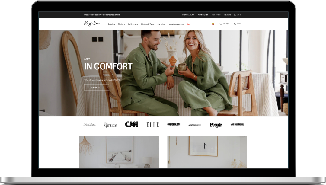 Magic Linen - portfolio