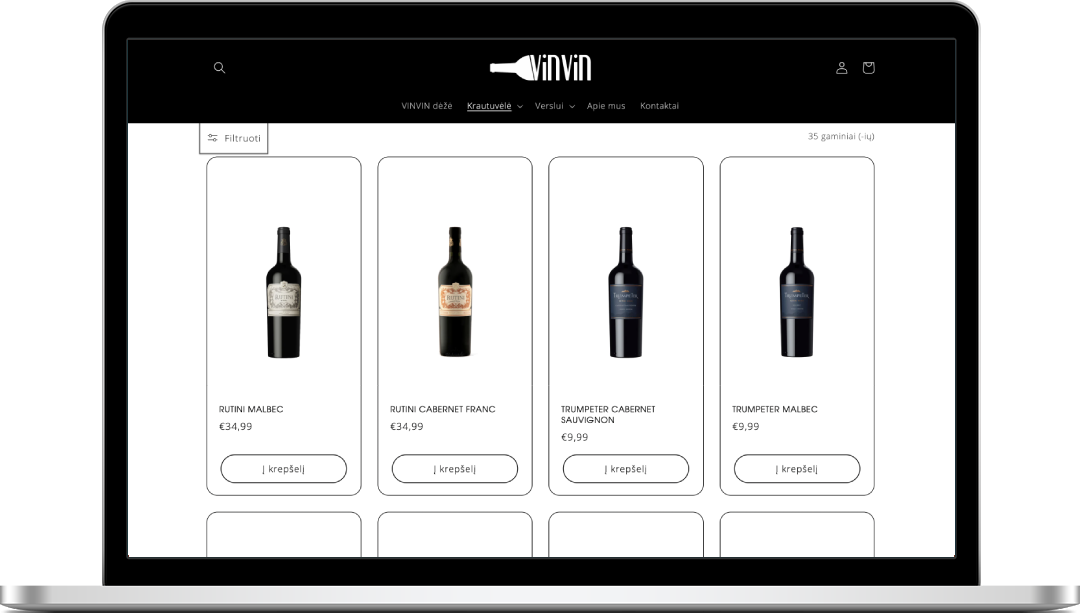 Vinvin - portfolio